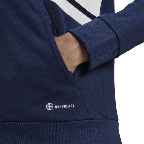 NEW! ADIDAS track jacket blue white S - Picture 5 of 11